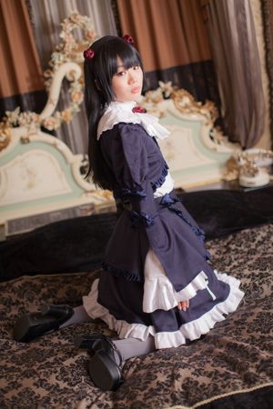 Kurumi Sakura << Mia sorella non può essere così carina >> Kuroneko (gatto nero) [@ fabbrica]