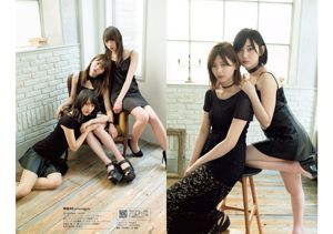 Riho Yoshioka Ayaka Hara Wataru Takeuchi Sakurazaka46 [Playboy Mingguan] 2017 No.30 Foto