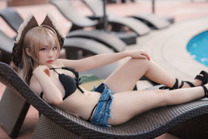 [Internet celebrity COSER photo] Anime blogger Mime Yami - Azur Lane Jean Bart