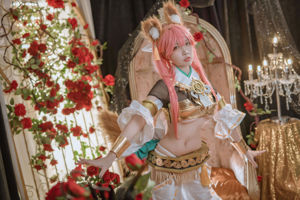 [Zdjęcie Cosplay] Popularne Coser Nizo Nisa - Tamamo dawna sukienka Myth