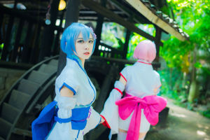 [Ảnh Cosplay] Coser nổi tiếng Nizo Nisa - Rem thời thơ ấu