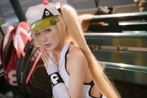 [COS Welfare] Anime-Bloggerin A Bao ist auch ein Hasenmädchen – Betsy Tennis Suit