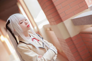 [Foto COSER da celebridade da Internet] O blogueiro de anime G44 não será ferido - Wuzhi School Uniform