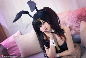 [COS福利] Coser小姐姐Potato Godzilla - Kurumi Tokisaki Bunny Girl