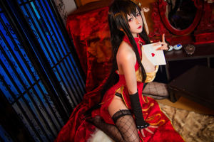 [Internet-beroemdheid COSER-foto] Hoogwaardige coser Nian Nian_D - Dafeng cheongsam