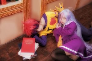 [Zdjęcie Cosplay] Cute Girl Bai Yizi Leader - Game Life