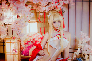 [COS Welfare] Anime Blogger Jiuqu Jean - ชุดกิโมโนตรุษจีนอันรุ่งโรจน์