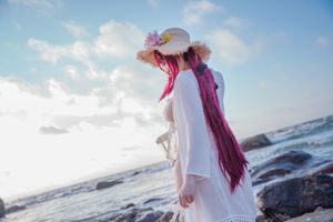 [Ảnh COSER màu đỏ ròng] Áo tắm Ah Riri_Ganlory-Xukufu