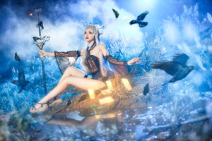 [Zdjęcie gwiazdy internetowej COSER] COS dziewczyna Xianjiu Airi - Shining Quiet Midnight