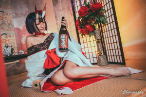 [COS phúc lợi] Roroki Skull Hime - Shuten Kimono