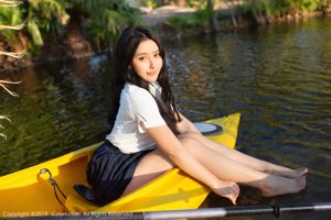 Manuela Maruna "ชุดรูปแบบการพายเรือคายัคกลางแจ้ง" [Hideto XIUREN] No.1719