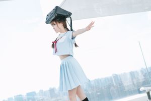 Liu Yuqi "Mädchen in japanischer Schuluniform" [Gimeng Culture Kimoe] Vol.025