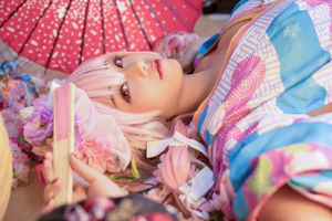 [Foto cosplay] Cute Miss Sister Honey Cat Qiu - Kimono Soniko