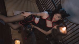 [网红Coser] Nantao Momoko "Black Cheongsam"