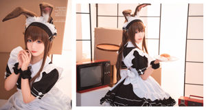 [Foto Cosplay] Fada Coser Macarrão Fofa e Popular - Ami Donkey Maid