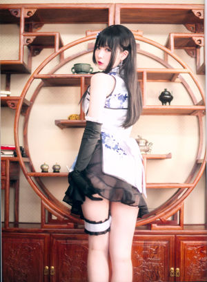 [Foto de COSER de una celebridad de Internet] Weibo girl Zhishuangyue shimo-Fantasy Jinpingmei