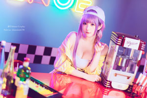 [COS Welfare] Weibo Girl Paper Cream Moon Shimo - Costume da bagno BB