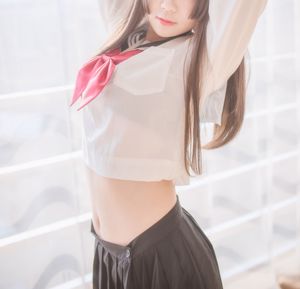 Saki Shirokin "ชุดกะลาสีโปร่งแสง" [สิทธิประโยชน์ COSPLAY]