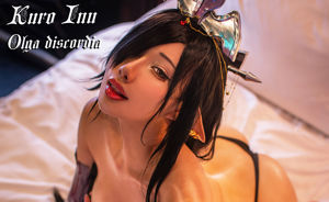 [COS Welfare] Hane Ame Rain Wave Photo - Black Beast Black Elf Queen