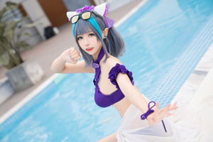 [COS Welfare] Weibo-meisje Momoko Kwai Kwai - Cheshire Shuizhi