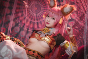 [Foto Cosplay] Anime Blogger Teppanyaki Ghost Dance w - Tamamo Mae Myth