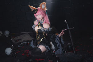 [Cosplay-Foto] Anime Blogger Teppanyaki Ghost Dance w - Tamamo Mae Magic