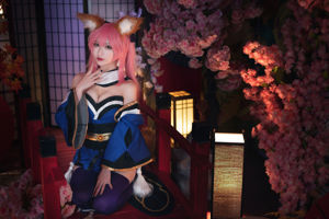 [Cosplay Photo] Anime blogger Teppanyaki Ghost Dance w - Tamamo-mae original skin