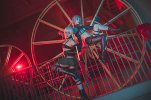 [Cosplay foto] Anime blogger Teppanyaki Ghost Dance w - Zhongshan Wharf Black Zhen en Black Duo