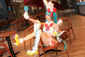 [Foto de Net Red COSER] Anime blogger Kitaro_ Kitaro - Hatsune Bunny Girl