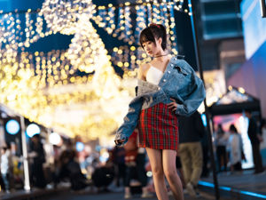 [Net Red COER Photo] Linda Miss Sister Mu Mianmian OwO - Urban Night Love