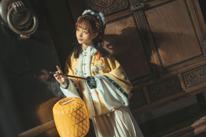 [Net Red COS] Anime blogger domme Momo - Hanfu privé foto