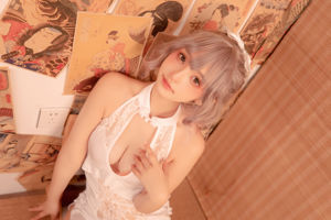 [Welfare COS] Kagurazaka Mafuyu White Cheongsam