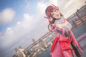 [COS Welfare] Blogger anime North of the North - Overwatch Magical Girl D.VA