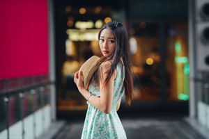 [Beauté des célébrités de Taiwan net] Joan Xiaokui, style de modèle de jambes fraîches + prise de vue dans la rue Xinyi