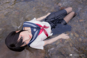 [Foto de cosplay] Xiao Ding "Fantasy Factory" - 2020.07 Maid JK Dead Pool Water