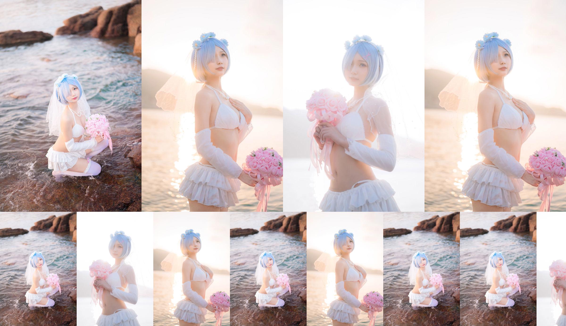 [COS Welfare] Orange Meow - Rem Seaside Wedding Dress No.eed620 Page 2