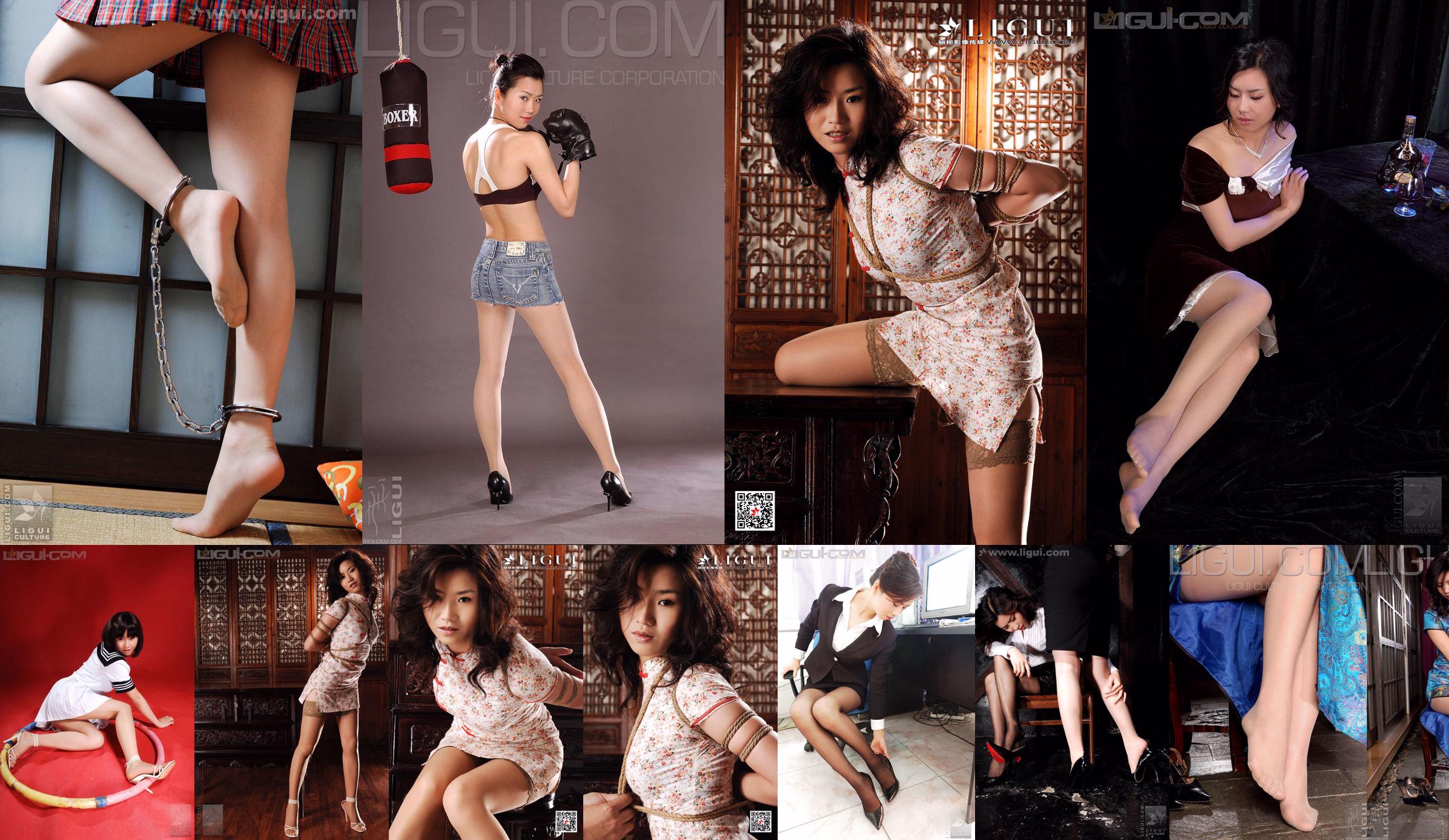 Foot model Yumi & Feifei "Mid-Autumn Silk Foot" [Ligui Ligui] Classic Review Beautiful Legs and Silk Foot No.b550a1 Page 3