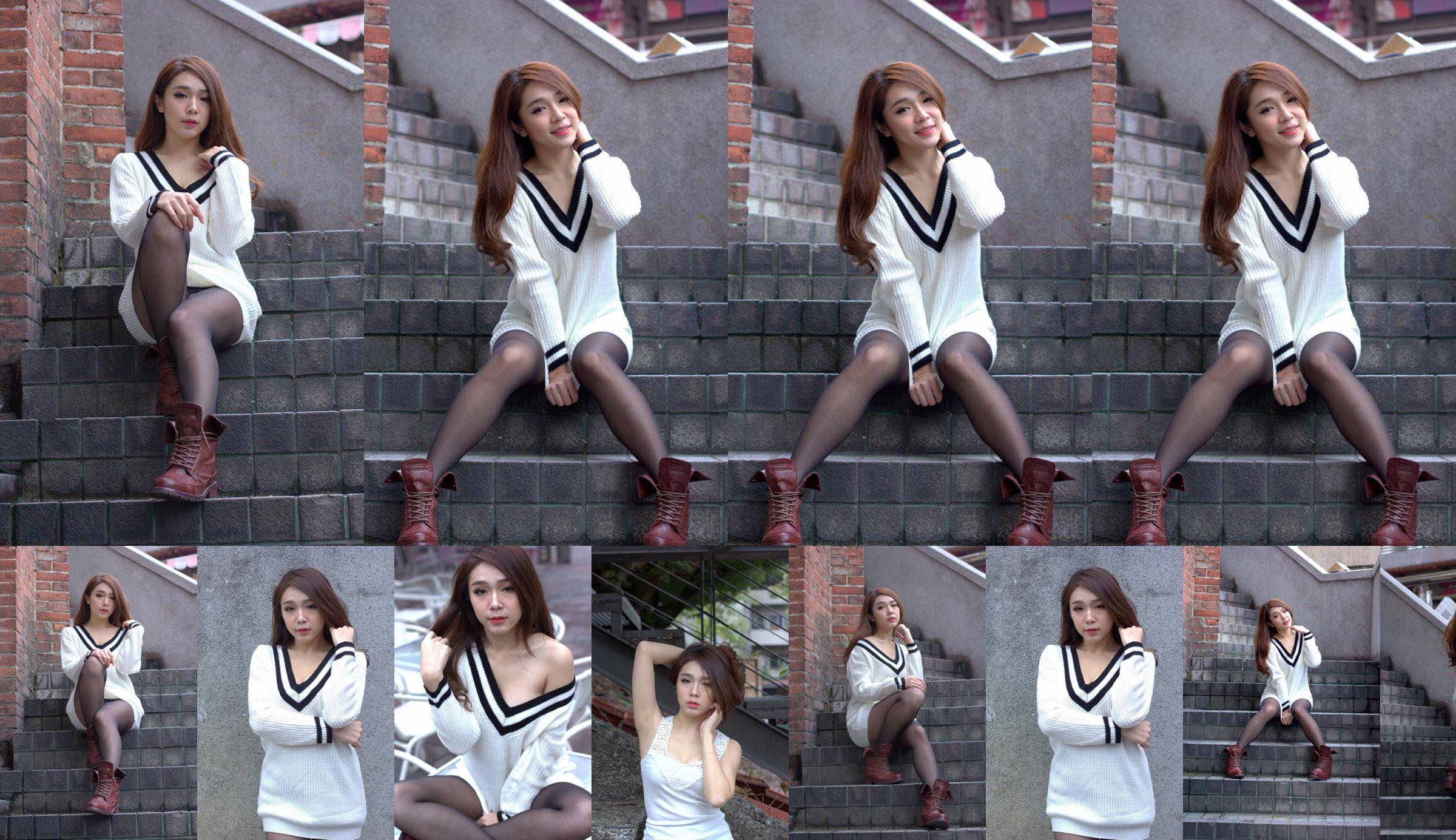 [Taiwan Red Beauty] Baby66 Black Silk Street Shoot No.62768b Page 17