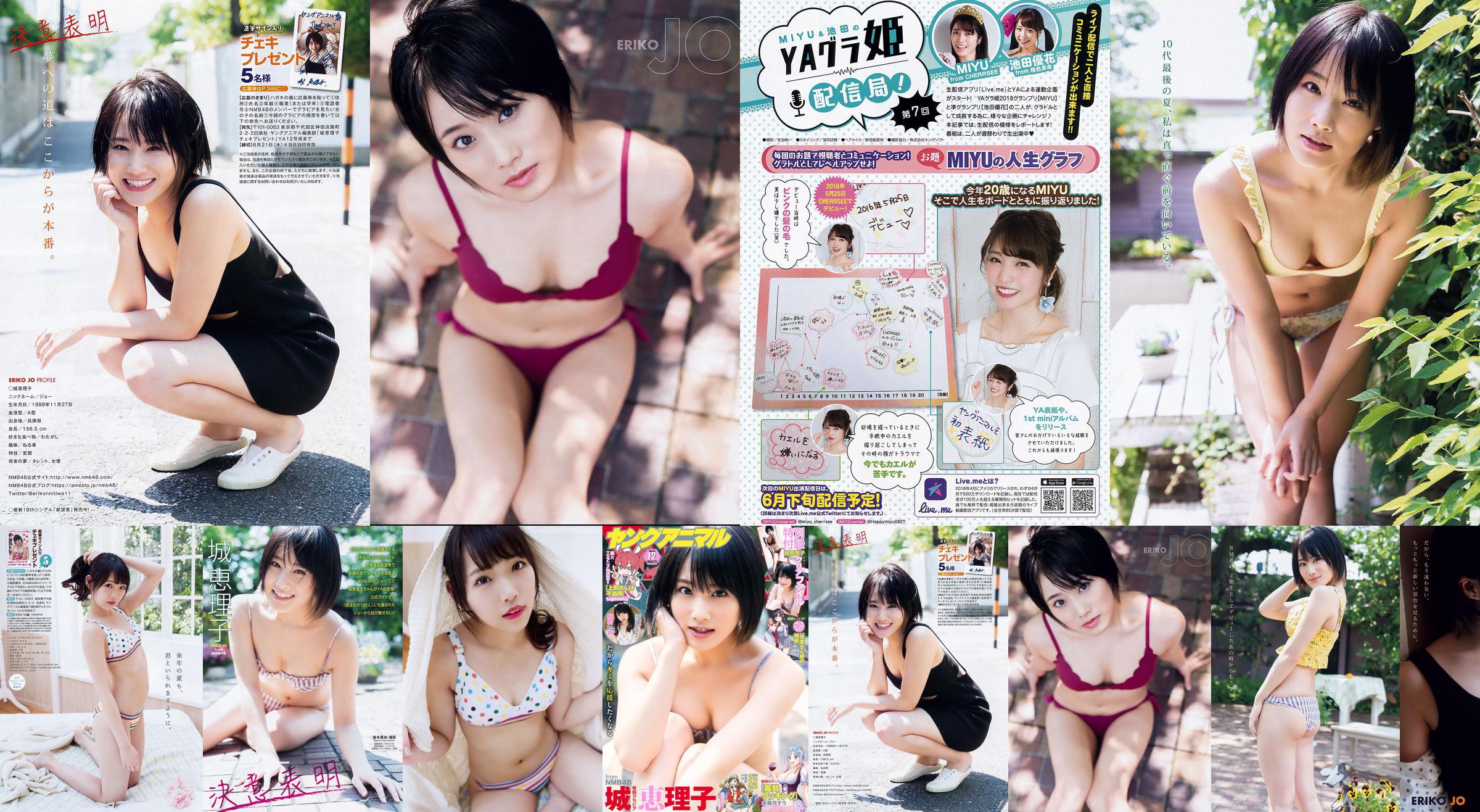 城恵理子、上村梓[ヤングアニマル] 2018 No.12 Photo Magazine No.ea8fbb ページ3