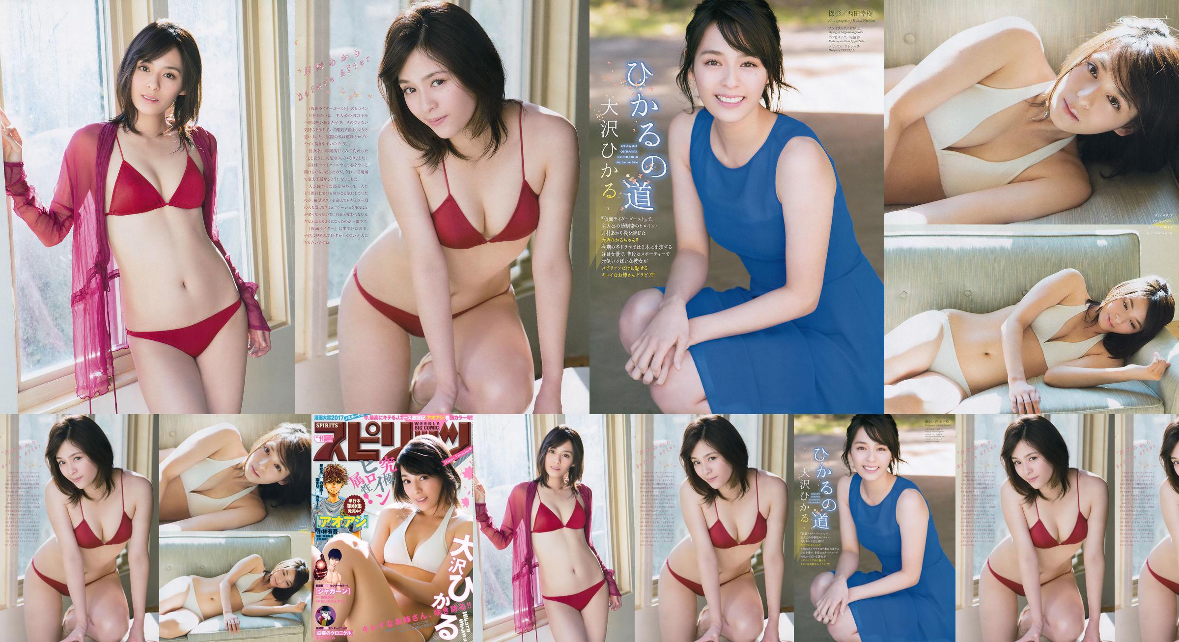 [Weekly Big Comic Spirits] 大沢ひかる 2017 No.11 Photo Magazine No.29cf6e Page 1