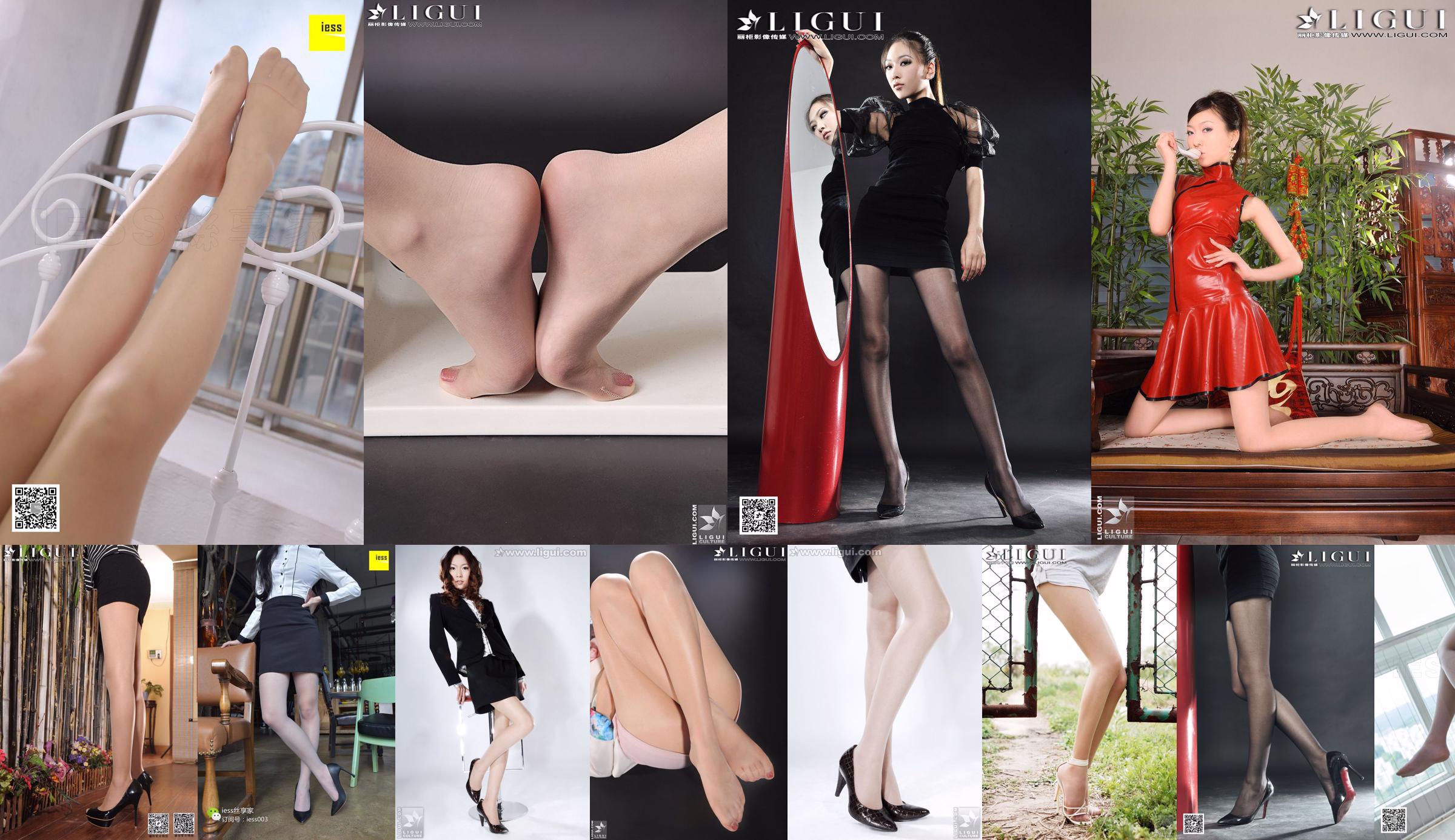 นางแบบ Wenxin "ผ้าขนหนูอาบน้ำไร้เดียงสา + เท้าสวย" [丽柜 LiGui] รูปถ่ายขาและเท้าหยกที่สวยงาม No.c94edc หน้า 1