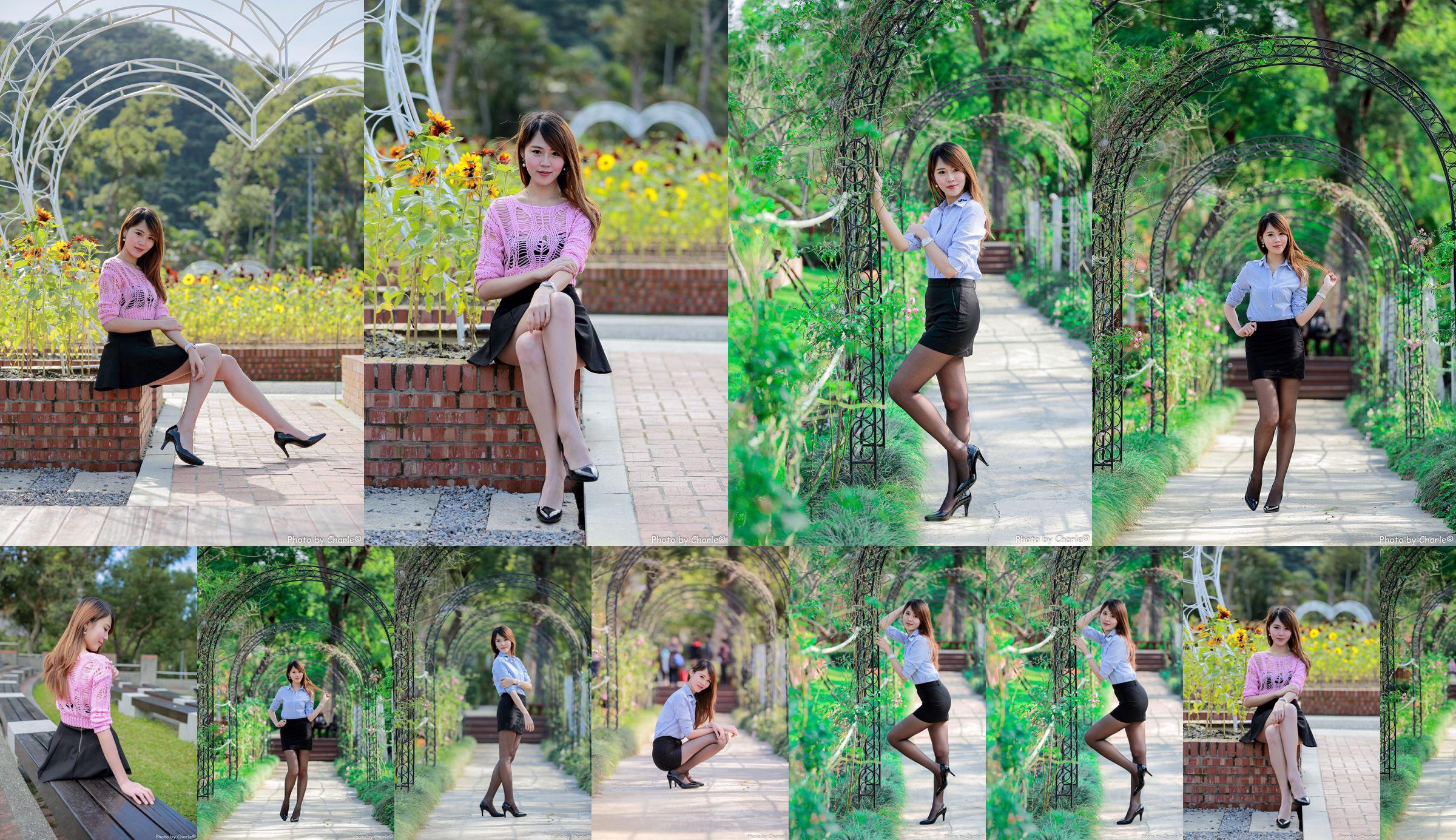 [Taiwan Goddess] Irene "Outside Shooting of Shilin Mansion (3 sets of costumes)" No.e55f3d Page 16