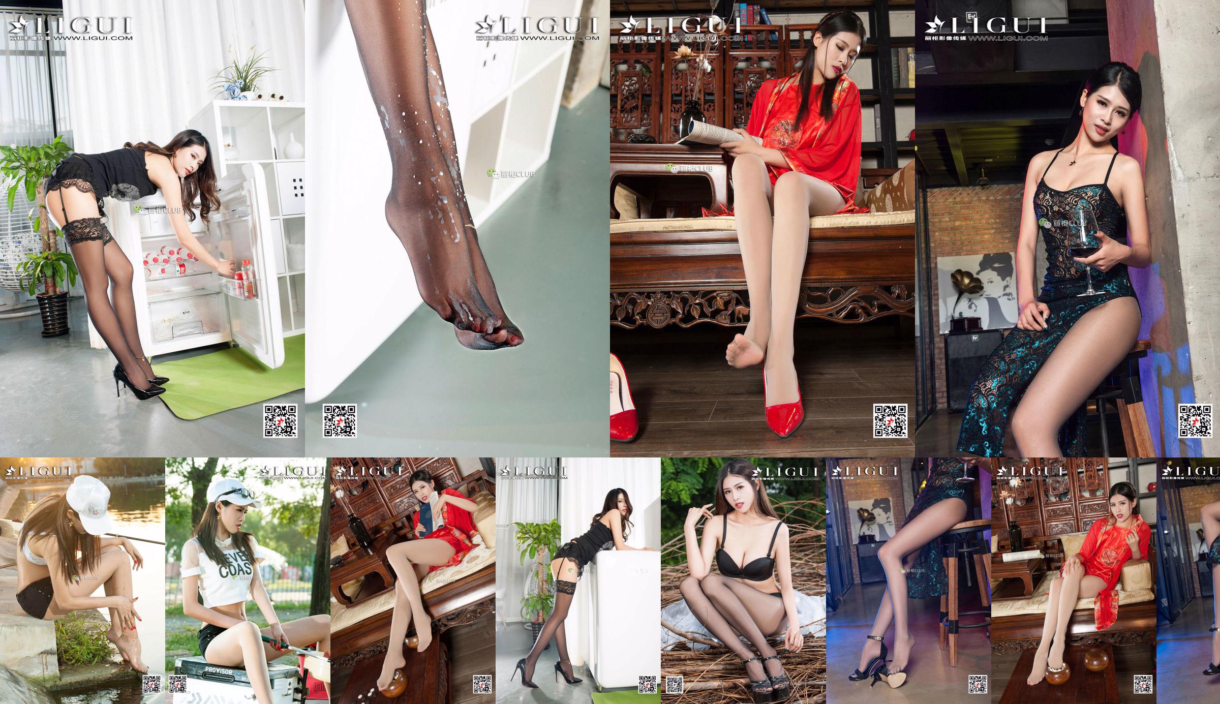 Model Wendy "Sling and Black Silk Feet" [Ligui Ligui] No.9a8884 Page 1