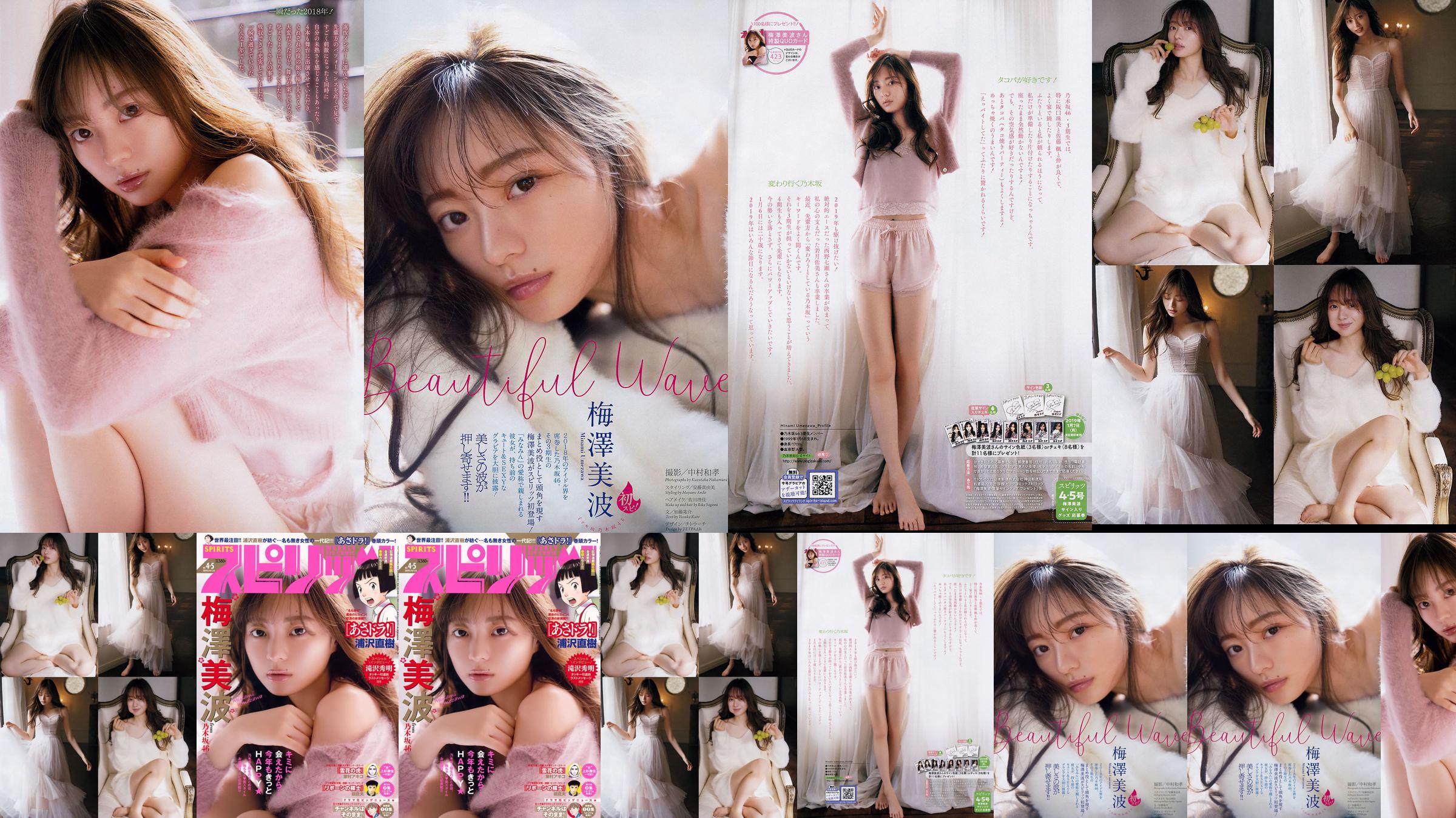 [Weekly Big Comic Spirits] Minami Umezawa 2019 No.04-05 Photo Magazine No.a87141 หน้า 1