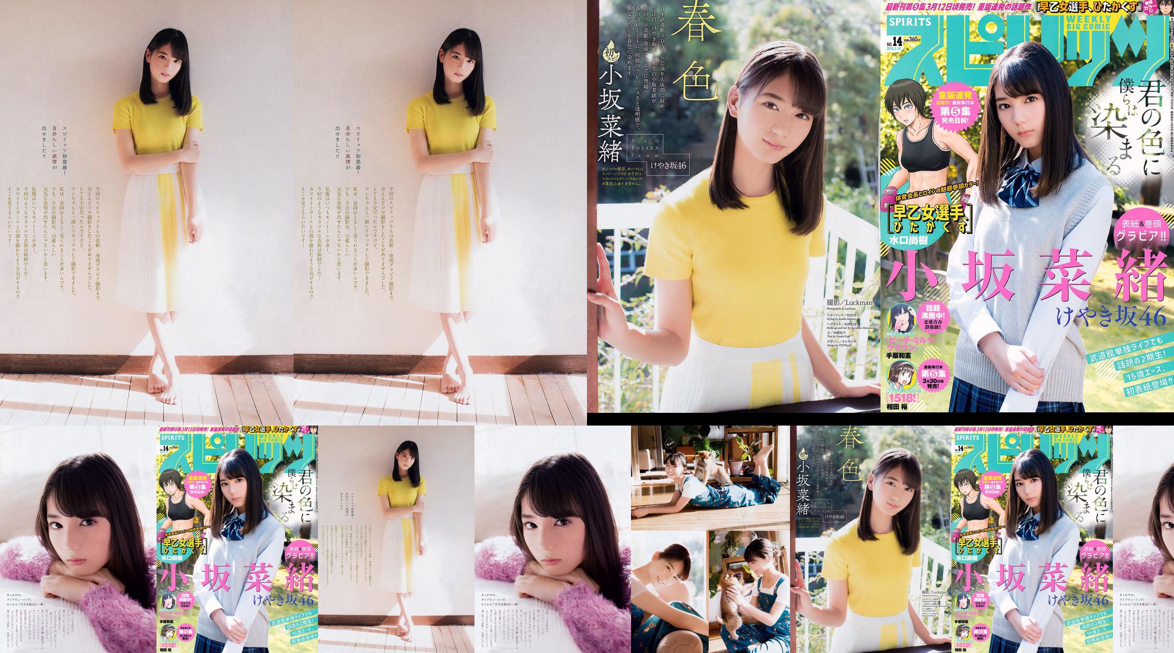 [Weekly Big Comic Spirits] Nao Kosaka 2018 No.14 Photo Magazine No.256f62 Page 1