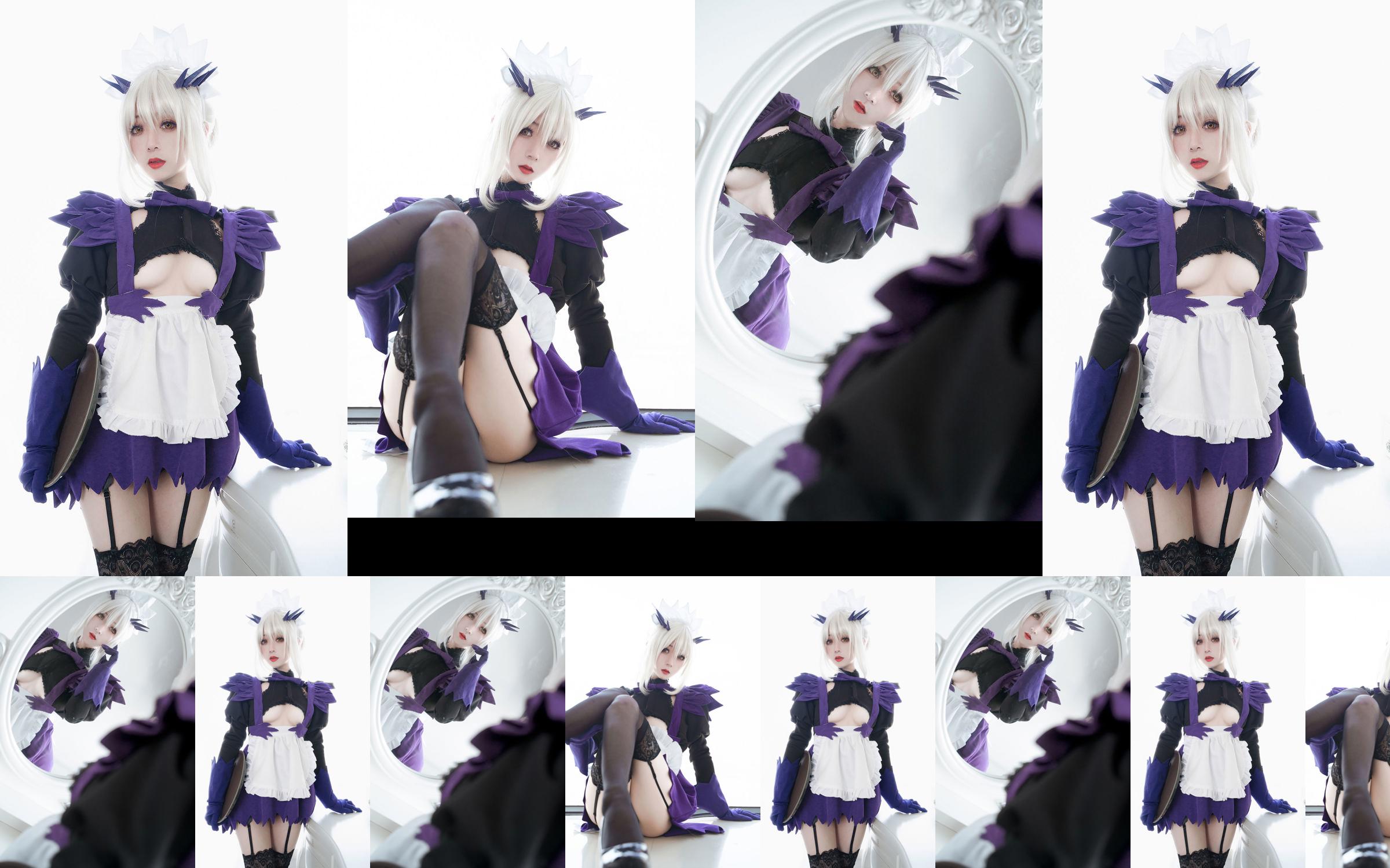 [Cosplay Photo] Weibo Girl Wuzheng Ryou - Sirvienta Juana de Arco No.525c7c Página 1