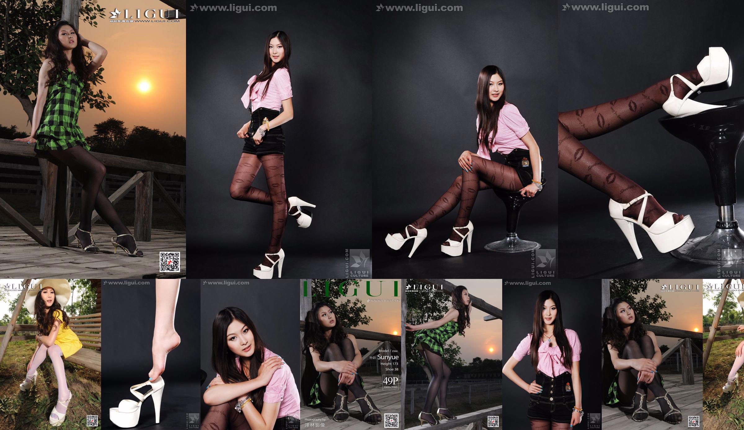 Model Sun Yue "Sexy and Glamorous Stockings" [丽 柜 LiGui] Beautiful Legs and Jade Foot Photo Picture No.1c10a6 Pagina 10